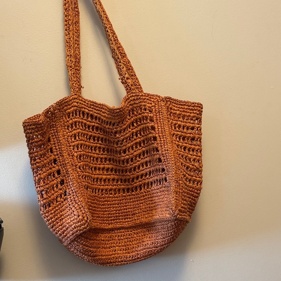 Madewell Crochet Tote Bag - Picture 1 of 5